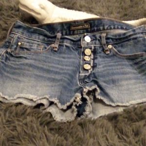 Ladies Abercrombie denim shorts